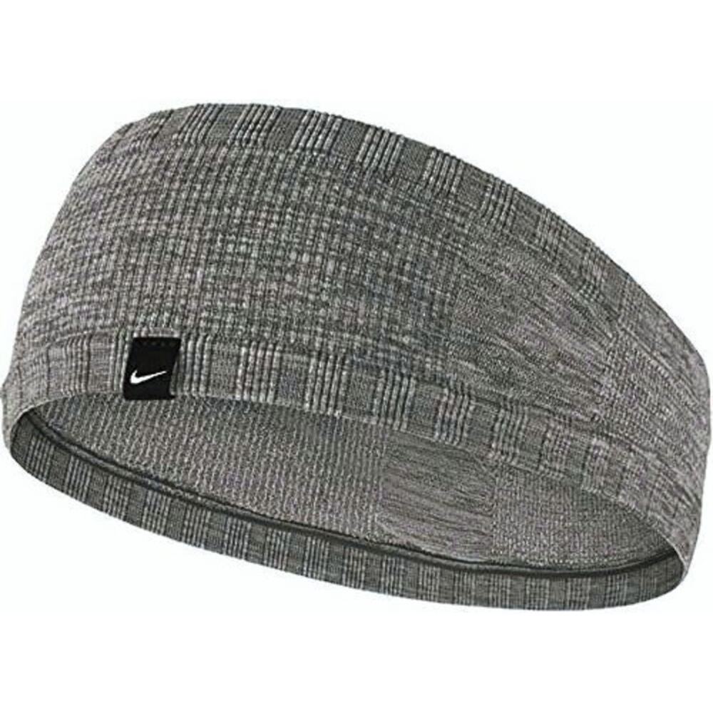 NEW NoTag Nike Seamless Headband Sweatband Adult Unisex Mens Womens Gray